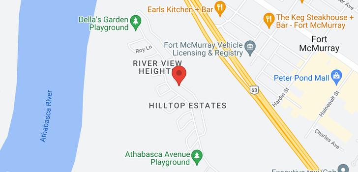 map of 704 Athabasca Avenue